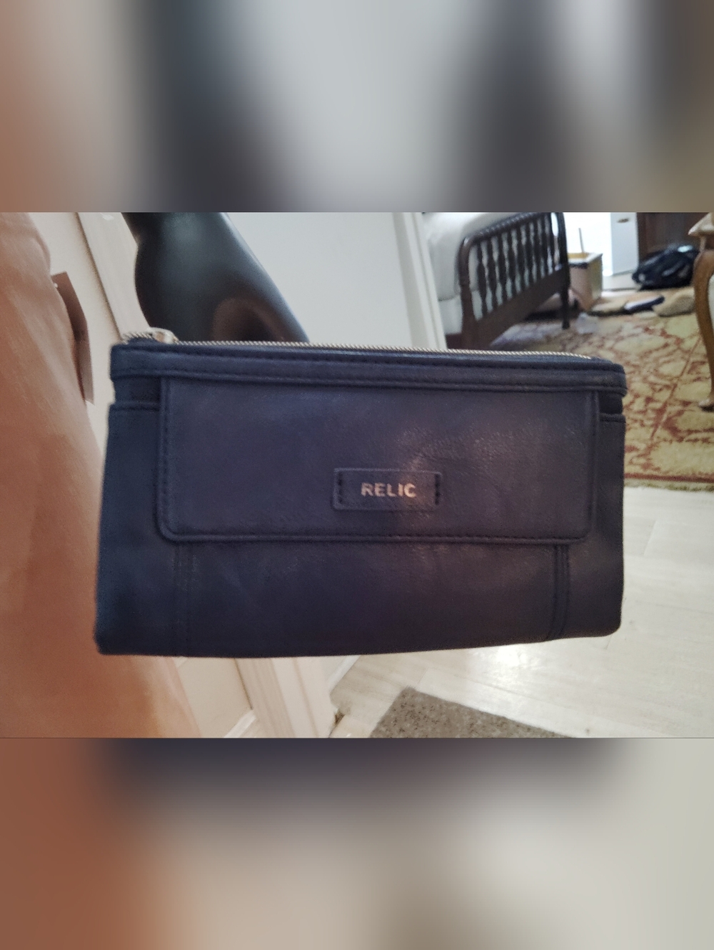 Relic Navy Wallet Wristlet